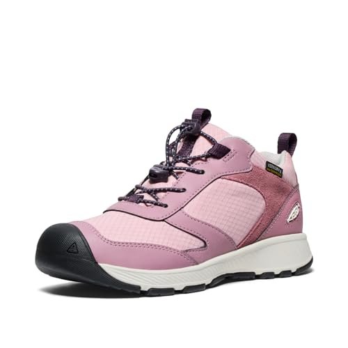 KEEN Skua Waterproof, Trampki Unisex-dzieci i młodzieży, Zephyr Plum Perfect, 40 EU