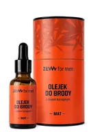 Kosmetyki i akcesoria do pielęgnacji brody - ZEW for men ZEW for Men olejek do brody z olejem konopnym + pipeta matowy 30ml - miniaturka - grafika 1