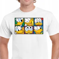 Koszulki męskie - KOSZULKA ŚMIESZNA KACZOR DONALD DUCK PREZENT BAJKA BAWEŁNA PREZENT PO42 S - miniaturka - grafika 1