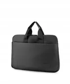Torby na laptopy - Torba Na Laptopa Aktówka do Pracy 15,6'' PUCCINI Czarna TL2406-1 - miniaturka - grafika 1
