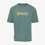 Koszulki męskie - TIMBERLAND T-SHIRT ANTI-UV PRINTED TEE - Timberland - miniaturka - grafika 1