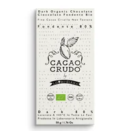 Czekolada - Cacao Crudo Raw Ciemna czekolada 80%, 50 g - miniaturka - grafika 1