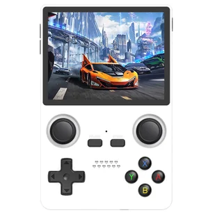 Powkiddy X35S Handheld Game Console 3 5-inch IPS Screen Open Source Linux System 16GB 64GB TF Card - White - Konsole i gry retro - miniaturka - grafika 1