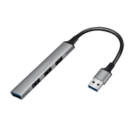 Adaptery i przejściówki - LogiLink 4-portowy USB3.0 - miniaturka - grafika 1