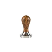 Akcesoria i części do ekspresów do kawy - Tamper ze stali nierdzewnej SORSO BARISTA z drewnianą rączką, 51 mm – brązowy - miniaturka - grafika 1