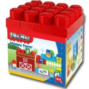 Klocki - Wesoła farma. - Klocki - miniaturka - grafika 1