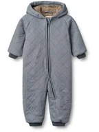 Pajacyki dla niemowląt - Wheat Kombinezon termiczny "Krammo" w kolorze niebieskim - miniaturka - grafika 1