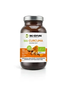 Big Nature Curcuma - suplement diety 150 tab. Bio - suplement - Układ pokarmowy - miniaturka - grafika 1