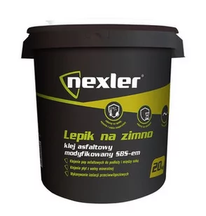 Lepik asfaltowy Nexler 20 kg - Uszczelnienia - miniaturka - grafika 1