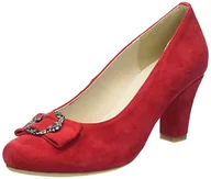 Czółenka - HIRSCHKOGEL czółenka damskie, czerwone, 39 EU, Rot, 39 eu - miniaturka - grafika 1