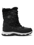 Buty dla dziewczynek - Leaf Śniegowce Avesta LAVES201Q Czarny - miniaturka - grafika 1