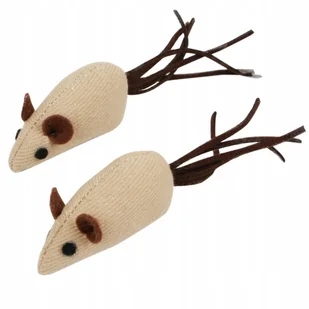 Zabawka dla kota MYSZKA mysz miękka zapachowa myszki dla kotka beżowe x2szt - Zabawki dla kotów Zabawka dla kota MYSZKA mysz miękka zapachowa myszki dla kotka beżowe x2szt - Zabawki dla kotów - miniaturka - grafika 1