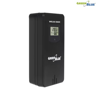 GreenBlue Czujnik zewnętrzny stacji pogodowej GB532 Pasuje do stacji GB151, GB520, GB521, GB522, GB523 - Pozostałe detektory - miniaturka - grafika 1