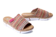 Klapki i japonki damskie - RIEKER V2369-90 multi, klapki damskie - Rieker - miniaturka - grafika 1