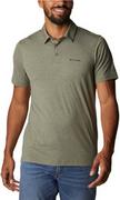 Koszulki męskie - Columbia Tech Trail Polo Shirt 1768701397 Rozmiar: M - miniaturka - grafika 1