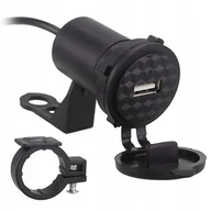 Ładowarki samochodowe - ŁADOWARKA MOTOCYKLOWA MOTOR USB 5V 1.5A SKUTER - miniaturka - grafika 1