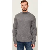 Swetry męskie - Calvin Klein Wełniany półgolf Regular Fit - miniaturka - grafika 1