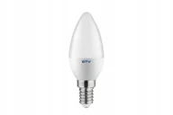Żarówki LED - Gtv Żarówka Led, C30, Smd 2835, 4000K, E14, 6W - miniaturka - grafika 1
