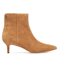 Botki damskie - Botki LAUREN RALPH LAUREN 802967779003 Brązowy - miniaturka - grafika 1