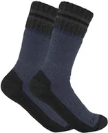 Skarpety termoaktywne - Carhartt Skarpety Carhartt SyntheticWool Heav Blend Denim - miniaturka - grafika 1