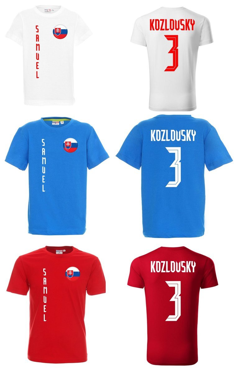Koszulka Słowacja SAMUEL KOZLOVSKY 3
