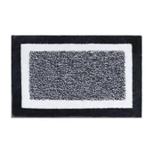 Maty antypoślizgowe - Chłonna mata antypoślizgowa do drzwi łazienkowych, ciemnoszara, 50*80 cm, mata welurowa gradientowa, mata do drzwi łazienkowych - miniaturka - grafika 1