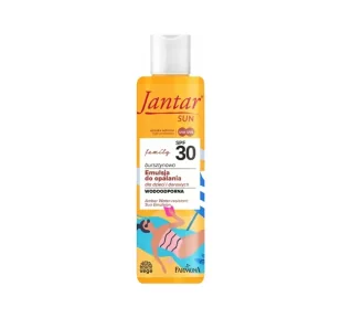 JANTAR SUN 200ML SPF30 FAMILY BURSZTYN EMULSJA D/OPAL.WOD./944 @ - Balsamy i kremy do opalania - miniaturka - grafika 1
