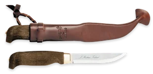 Marttiini Lumberjack Stainless stal nierdzewna/brzoza/stal skórzana 127015 - Noże - miniaturka - grafika 1