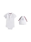 Body dla niemowląt - Tommy Hilfiger Body dziecięce Essential KN0KN02372 Biały - miniaturka - grafika 1