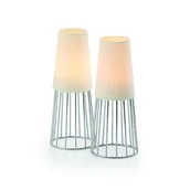 Wazony i flakony - Świecznik na tealight Lighthouse 2 sztuki kod: P123176 - miniaturka - grafika 1