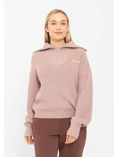 Swetry damskie - Bench Sweter "Thurynn" w kolorze jasnoróżowym - grafika 1