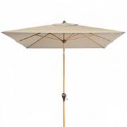 Parasole ogrodowe - ALU WOOD 3 x 2 m - automatyczny parasol uchylny z ochroną ULTRA UV 820 - miniaturka - grafika 1