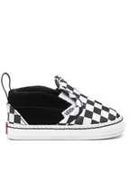 Buty dla dziewczynek - Vans Tenisówki Slip-On V Crib VN0A2XSLFB71 Biały - miniaturka - grafika 1