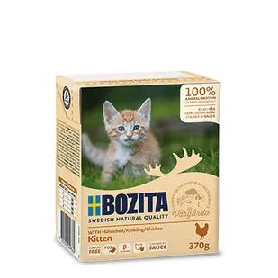 Bozita karma dla kotów kawałeczki mięsa w sosie Kitten 370g 4936 - Mokra karma dla kotów - miniaturka - grafika 1