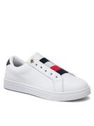 Tommy Hilfiger Sneakersy Essential Slip On Sneaker FW0FW06904 Biały