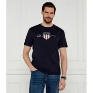 Koszulki męskie - Gant T-shirt ARCHIVE SHIELD Regular Fit - miniaturka - grafika 1