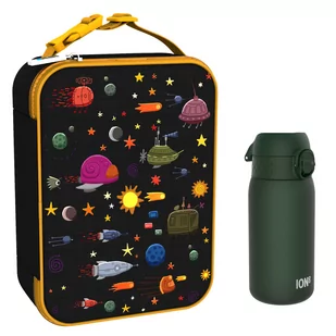 Zestaw Śniadaniowy Do Przedszkola Ion8 Space 14: Lunchbag I8Lbkspace I Butelka Ion8 I8Rf350Dgre - Lunch boxy - miniaturka - grafika 1