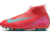 Koszulki i topy damskie - Nike Unisex Little/Big Kids MG High Top Soccer Cleats Sneaker, M UK Wielokolorowe, wielobarwny, Medium - miniaturka - grafika 1