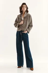 Kurtka z multikolorowym melanżem - Kurtki damskie Kurtka z multikolorowym melanżem - Kurtki damskie - miniaturka - grafika 1