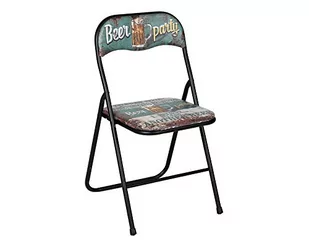 Vintage Bigbuy Home Bigbuy Home Składanego Krzesła 116046 S1120620 - Krzesła - miniaturka - grafika 1