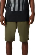 Spodenki męskie - spodenki męskie FOX ESSEX TECH 21 SHORTS Olive Green - miniaturka - grafika 1