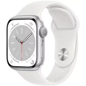Apple Watch Series 8 GPS 45mm Aluminium Biały - Smartwatch - miniaturka - grafika 3