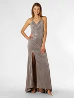 Sukienki - Unique - Damska sukienka wieczorowa, złoty|srebrny|różowe złoto - miniaturka - grafika 1