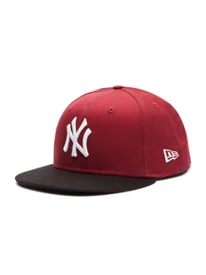 New Era Czapka z daszkiem Colour Block 950 Ne 12122745 Bordowy - Czapki dla dzieci - miniaturka - grafika 1
