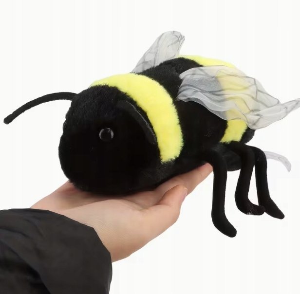 Pluszak Pszczoła Maskotka 25cm Przytulanka Miękka Zabawka Dzieci Prezent