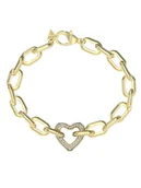 Bransoletki - Guess Bransoletka JUBB05 016JW Złoty - miniaturka - grafika 1