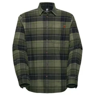 Koszulki sportowe męskie - Koszula męska Mammut Trovat Longsleeve Shirt Men Rozmiar: M / Kolor: zielony/czarny - miniaturka - grafika 1