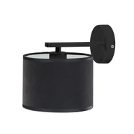 Lampy ścienne - Welurowa lampka ścienna nad łóżko LUANDA VELUR  - miniaturka - grafika 1