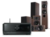 Kino domowe - Yamaha RX-V6A (czarny) + Tesi 5 + 2 + 7 (mokka) - miniaturka - grafika 1