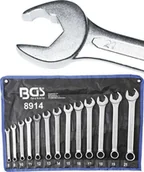 Klucze i nasadki - BGS Technic Klucze płasko oczk. z opcją grzechotki 8-21 mm, 13 szt. B.8914 - miniaturka - grafika 1